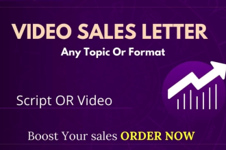 high converting vsl sales script, video sales letter