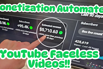 do faceless youtube cash cow video creation and channel for passive income