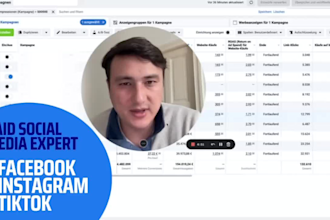 be your meta certified, facebook, instagram, tiktok ads expert