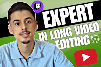 edit long videos with subtitles and caption and effect