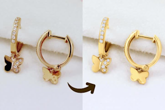 do jewelry retouching and image editing in photoshop