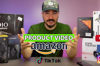create amazon product video, video ad, unboxing, lifestyle