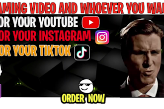 do funny gaming video editing for your youtube channel