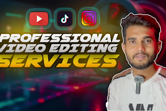 do professional youtube, tiktok, instagram reels, documentary video editing