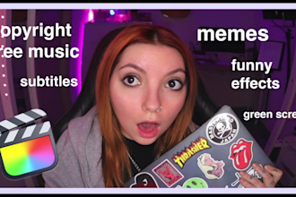 professionally edit your youtube video with funny effects, memes, and more
