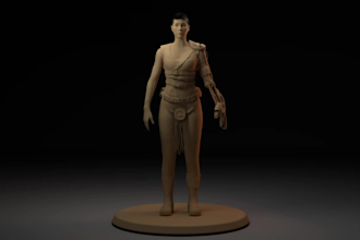 sculpt your 3d character, action figure and toys for 3d printing