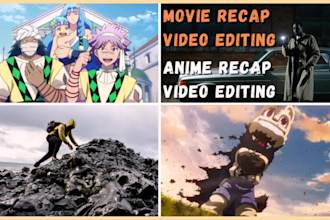 be your movie and anime recap video editor