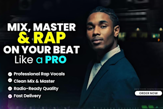 mix, master, and rap on your beat with ease