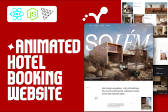 build luxury boutique hotel website with free SEO audit