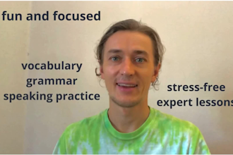 teach you russian language in an easy and fun way, conversation and grammar