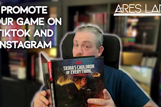 craft a promotional video for your game or app