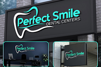 design modern logo for dental clinic smile, dentist office
