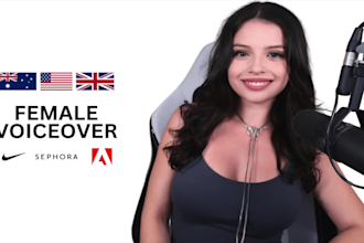 professionally record your australian female voice over