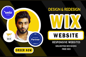 built wix website, wix website design, wix website development for your business