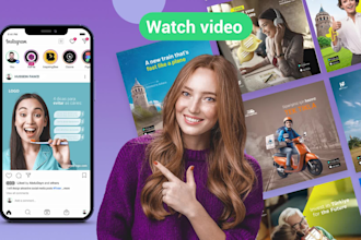 create custom social media image designs to boost engagement