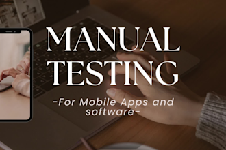 do QA testing for website, mobile apps and software