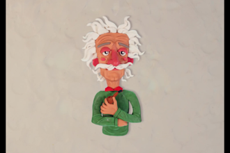 create a 2d claymation and stop motion animation with clay