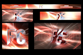 design 3d discord and fivem logo, banner, gfx, and branding