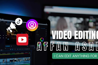 do video editing for cash cows, youtube and social media