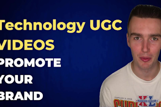 create technology video ads for tiktok, instagram, facebook