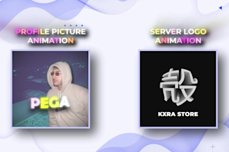make animated discord server logo, banner, pfp, icon gif
