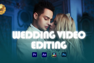 edit your wedding video into a cinematic film or highlight