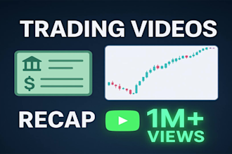 edit professional trading videos for forex ,crypto reels , shorts and tiktok