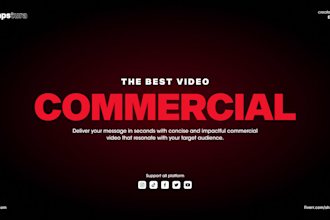 create cinematic commercial videos with a storytelling style