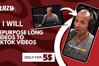 repurpose long videos to tiktok, shorts and reels videos