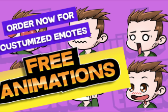 create custom emotes and animate them for you