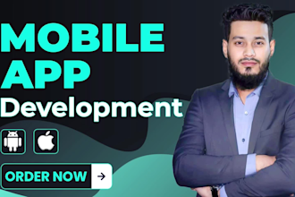 do mobile app development for android app, ios app using flutter developer