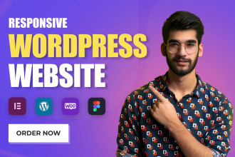 build a responsive wordpress website design