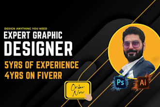 be your expert graphic designer