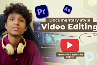 do youtube documentary video editing like johnny harris