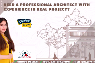 deliver full architectural package with structural, mep and boq