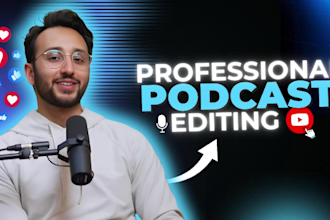 edit podcasts, interviews, and zoom recordings with pro audio