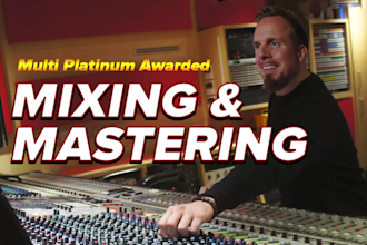 do professional mixing and mastering in any genre