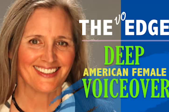 be your warm deep mature american female voice over actor, youtube narrator