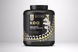 3d render or cgi animation of your supplement bottle design product for amazon