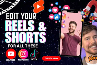 high quality reels video editing for instagram