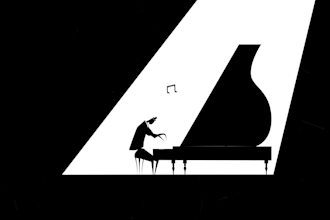 design an interactive logo animation