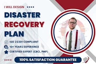 design a professional disaster recovery plan for you