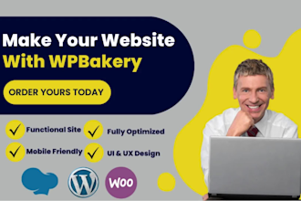 create wordpress website or fix bugs using the wpbakery page builder visual