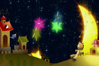 create 30, 3 hour bedtime lullaby and baby relaxation  video