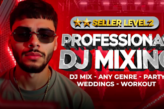 professional dj mix set for any music genre