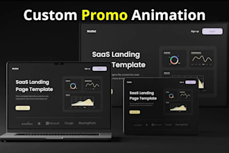create screencast web app explainer promo video animation 4hr