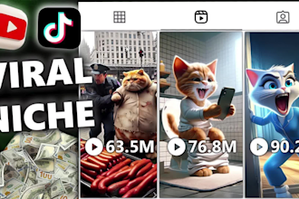 do animal fact and faceless videos of tiktok, youtube