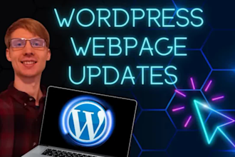 add your content to your wordpress website