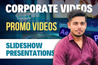 create innovative corporate business promo video and slideshow presentations