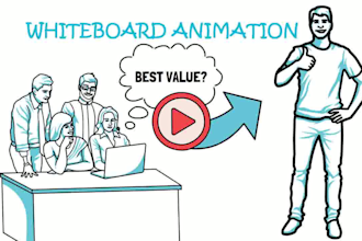 make amazing whiteboard animation and explainer doodle  video